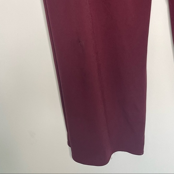 NWT Revolve Katie May Never Cross Jumpsuit Split Leg Women's Burgundy XL $275 - Picture 11 of 11